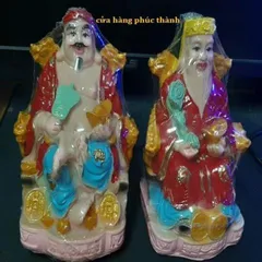 Thần tài ông địa rồng màu ( nhựa ) có hoả tốc