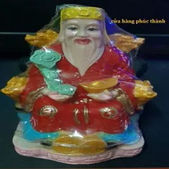 Thần tài ông địa rồng màu ( nhựa ) có hoả tốc