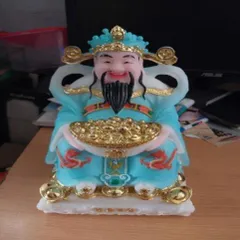 thần tiền phú quí vẽ xanh dương ( bột đá ) có hoả tốc