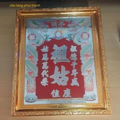 bài vị chạm Tổ cô có hoả tốc