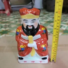 ông bà táo quân màu ( sành sứ ) có hoả tốc