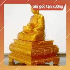 Tượng Ngài Thánh Tăng Sivali ngồi ôm bát cao 20cm CÓ HOẢ TỐC 852793