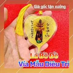 [ĐÃ KHAI QUANG] Lá bồ đề Mẹ Diêu Trì cầu tài lộc, làm ăn, may mắn ốp lưng điện thoại, treo xe ô tô HIỆU NGHIÊMJ 852803
