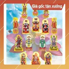 Bộ tranh cúng đàn, bày đàn 15 bức  (Tranh Ngọc Hoàng, Nam Tào, Bắc Đẩu,.. Quan Âm, Thế Chí, Di Đà..) 852850