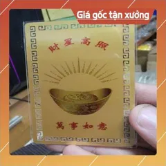 kim bài linh phù thần tài lủu hải thiềm HÀNG CAO CẤP, có hoả tốc 852893