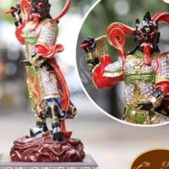 Bộ Tượng Tiêu Diện Hộ Pháp Cao 40 cm Áo Giác Vàng - Áo Giác Bạc mẫu đẹp