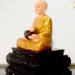 GIEO DUYÊN tượng ngài thánh tăng sivali ngồi ôm bát cao 20cm cực đẹp DƯƠNG KHOA SHOP
