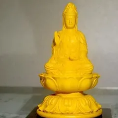 GIEO DUYÊN tượng ngài quan thế âm đài sen có đế cao 11cm cực đẹp DƯƠNG KHOA SHOP