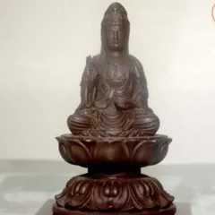 GIEO DUYÊN tượng ngài quan thế âm đài sen có đế cao 11cm cực đẹp DƯƠNG KHOA SHOP