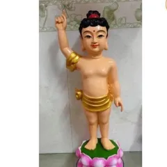 Tượng Đức Phật đản sanh cao 38cm cực đẹp