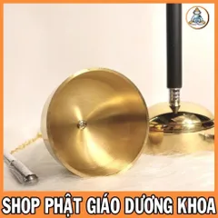 Khánh Tay Tụng Kinh Cán Rút Đài Loan Chất Liệu Đồng 852946