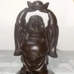 Tượng ngài di lặc Bồ tát nâng thỏi vàng cao 12cm(nhiều mẫu ) cực đẹp