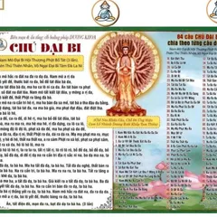 TO002- TỜ 84 CÂU CHÚ ĐẠI BI cực hay