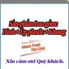 Hình thờ Di Lặc Tôn Phật + Khung mẫu hào quang rạng ngời , Khung hình cực đẹp