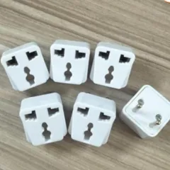 Ổ cắm điện, phích cắm điện 2 chấu thành 3 chấu cực tiện