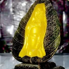 Tượng Ngài Quan Thế Âm Bồ Tát lá bồ đề 3D cực đẹp