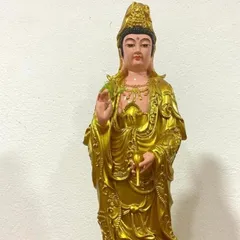 Tôn Tượng Quan Âm Bồ Tát Đứng 50cm Nhựa Composite đẹp
