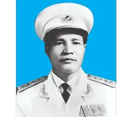 Tranh ĐẠI TƯỚNG NGUYỄN CHÍ THANH - có khung cực đẹp