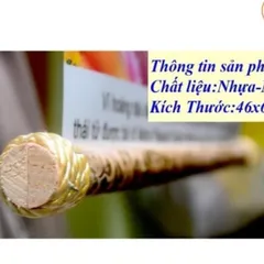 Tranh Tây Phương Tam Thánh-Tiếp dẫn nẹp gỗ khổ 40cm x 60cm cực đẹp