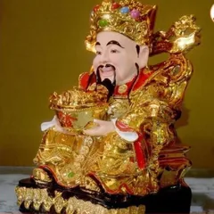 GIEO DUYÊN tượng thần tiền đặt bàn thờ(xi bóng,nhiều cỡ) cực đẹp DƯƠNG KHOA SHOP