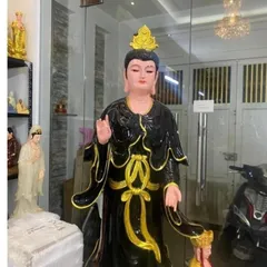 CÓ SẴN - Tượng Mẹ Diêu Trì , Mẹ Địa Mẫu Cao 80cm cực đẹp composite