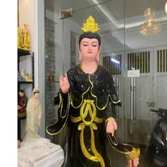 CÓ SẴN - Tượng Mẹ Diêu Trì , Mẹ Địa Mẫu Cao 80cm cực đẹp composite