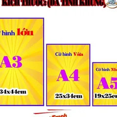 Tranh treo, ảnh thờ BÀ TỔ CÔ đỏ sáng rực + Khung ảnh sáng đẹp kích thước khổ A3, A4, A5  cực đẹp