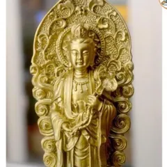 GIEO DUYÊN bộ 3 tượng Phật Tây phương thánh hào Quang cao 18cm DƯƠNG KHOA SHOP