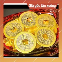 Đồng Xu Cổ Phong Thủy bỏ bóp ví, đồng xu âm dương mang lại may mắn, chiêu tài lộc 🌼🌼