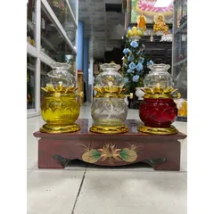 Đèn Dầu Lưu Ly Cao Cấp, bóng đèn dầu, tim đèn dầu 🌸🌸