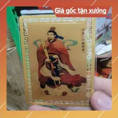 kim bài linh phù thần tài vương hợi HÀNG CAO CẤP, có hoả tốc 853239