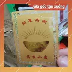 kim bài linh phù thần tài vương hợi HÀNG CAO CẤP, có hoả tốc 853239