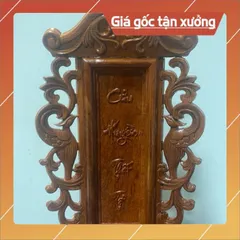Bài Vị Cửu Huyền Thất Tổ Gỗ Hương.