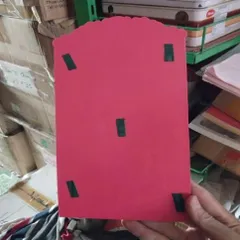 bài vị đỏ thổ địa ( nhựa ) có hoả tốc