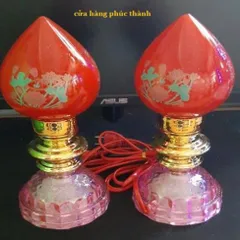 đèn thờ leo tia sáng quả đào số 5 có hoả tốc