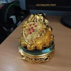 Cóc Thiềm Thừ vàng xoay có hoả tốc