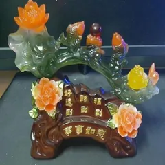 song ngư quyền trượng như ý xanh có hoả tốc