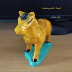 Ông ngựa đất vàng thờ cúng có hoả tốc