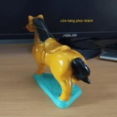 Ông ngựa đất vàng thờ cúng có hoả tốc