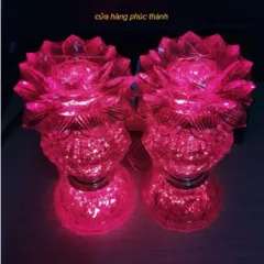 đèn thờ sen đỏ số 23 có hoả tốc