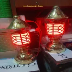 đèn thờ cát tường đỏ có hoả tốc