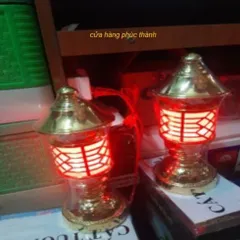 đèn thờ cát tường đỏ có hoả tốc