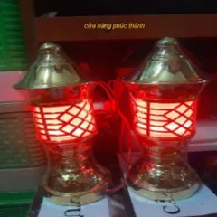 đèn thờ cát tường đỏ có hoả tốc