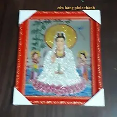 bài vị đỏ Quan âm thiện tài ngọc nữ có hoả tốc