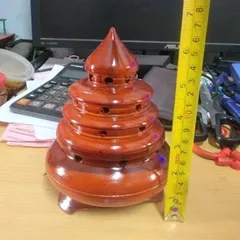 xông trầm gỗ tháp nâu có hoả tốc
