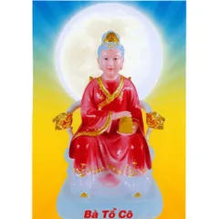 Tranh treo, ảnh thờ BÀ TỔ CÔ nền vàng + Khung ảnh sáng đẹp kích thước khổ A3, A4, A5 cực đẹp
