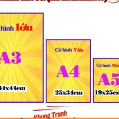 Tranh Thất Phật Dược Sư + khung (Bảo hành gãy, vỡ) cực đẹp