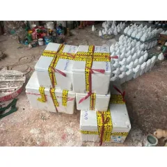 Tôn tượng địa tạng bồ tát ngồi 30cm đất nung vẻ màu siêu đẹp qk120