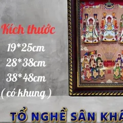Tranh TỔ NGHỀ SÂN KHẤU - Có khung cực đẹp