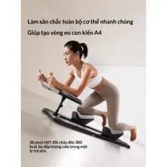 Máy Tập Bụng Tại Nhà Siêu Tiện | Dụng Cụ Siết Eo, Tạo Dáng, Tập Toàn Thân | Fitness Cho Nam & Nữ